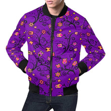 Load image into Gallery viewer, Lolipop Star All Over Print Bomber Jacket for Men (Model H19) Jacket e-joyer 
