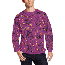 Load image into Gallery viewer, Lolipop Star All Over Print Crewneck Sweatshirt for Men (Model H18) shirt e-joyer 
