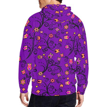 Load image into Gallery viewer, Lolipop Star All Over Print Full Zip Hoodie for Men (Model H14) hoodie e-joyer 
