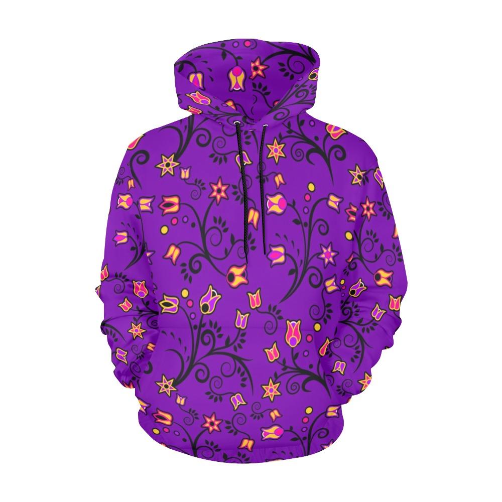 Lolipop Star All Over Print Hoodie for Women (USA Size) (Model H13) All Over Print Hoodie for Women (H13) e-joyer 