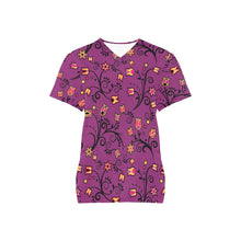 Load image into Gallery viewer, Lollipop Star All Over Print Scrub Top Scrub Top e-joyer 
