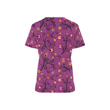 Load image into Gallery viewer, Lollipop Star All Over Print Scrub Top Scrub Top e-joyer 
