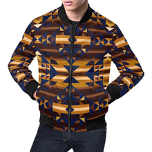 Load image into Gallery viewer, Marron Cloud All Over Print Bomber Jacket for Men (Model H19) Jacket e-joyer 
