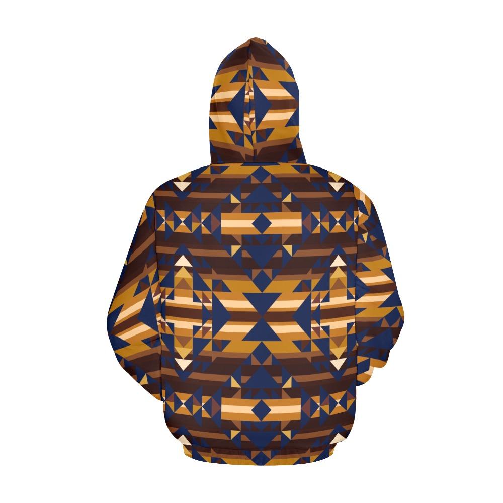 Marron Cloud All Over Print Hoodie for Men (USA Size) (Model H13) All Over Print Hoodie for Men (H13) e-joyer 
