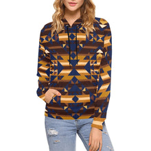Load image into Gallery viewer, Marron Cloud All Over Print Hoodie for Women (USA Size) (Model H13) All Over Print Hoodie for Women (H13) e-joyer 
