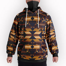 Load image into Gallery viewer, Marron Cloud Hoodie with Face Cover 49 Dzine 
