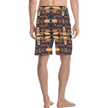 Load image into Gallery viewer, Marron Cloud Men&#39;s All Over Print Casual Shorts (Model L23) short e-joyer 
