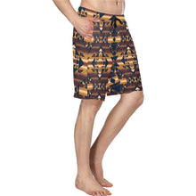 Load image into Gallery viewer, Marron Cloud Men&#39;s All Over Print Casual Shorts (Model L23) short e-joyer 
