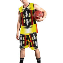 Load image into Gallery viewer, Medicine Wheel Sage All Over Print Basketball Uniform Basketball Uniform e-joyer 
