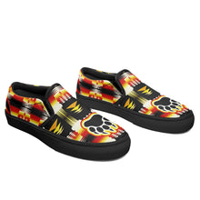 Load image into Gallery viewer, Medicine Wheel Sage Bearpaw Otoyimm Canvas Slip On Shoes 49 Dzine 
