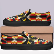 Load image into Gallery viewer, Medicine Wheel Sage Bearpaw Otoyimm Canvas Slip On Shoes 49 Dzine 
