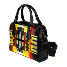 Load image into Gallery viewer, Medicine Wheel Strips Basketball Shoulder Handbag (Model 1634) Shoulder Handbags (1634) e-joyer 
