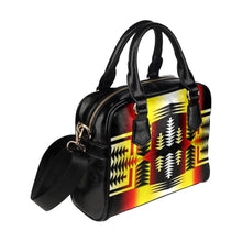 Load image into Gallery viewer, Medicine Wheel Strips Basketball Shoulder Handbag (Model 1634) Shoulder Handbags (1634) e-joyer 
