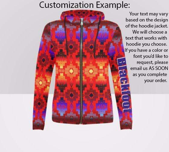 Medicine Wheel Tribal Sage All Over Print Full Zip Hoodie for Men (Model H14) All Over Print Full Zip Hoodie for Men e-joyer 