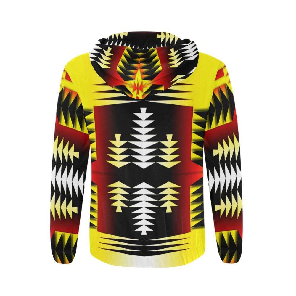 Medicine Wheel Tribal Sage All Over Print Full Zip Hoodie for Men (Model H14) All Over Print Full Zip Hoodie for Men e-joyer 