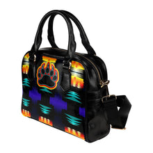 Load image into Gallery viewer, Midnight Sage Bearpaw Shoulder Handbag (Model 1634) Shoulder Handbags (1634) e-joyer 
