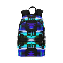 Load image into Gallery viewer, Midnight Sage Fabric Backpack for Adult (Model 1659) Casual Backpack for Adult (1659) e-joyer 
