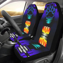 Load image into Gallery viewer, Midnight Sage Fire Bearpaw Car Seat Covers (Set of 2) Car Seat Covers e-joyer 
