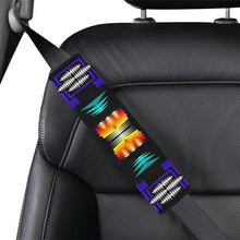 Load image into Gallery viewer, midnight sage fire II Car Seat Belt Cover 7&#39;&#39;x12.6&#39;&#39; Car Seat Belt Cover 7&#39;&#39;x12.6&#39;&#39; e-joyer 
