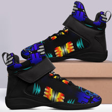 Load image into Gallery viewer, Midnight Sage Fire with Bearpaw Ipottaa Basketball / Sport High Top Shoes - Black Sole 49 Dzine 
