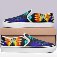 Load image into Gallery viewer, Midnight Sage Fire with Bearpaw Otoyimm Kid&#39;s Canvas Slip On Shoes 49 Dzine 
