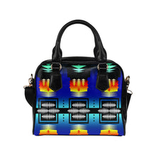 Load image into Gallery viewer, Midnight Sage Revamp Shoulder Handbag (Model 1634) Shoulder Handbags (1634) e-joyer 
