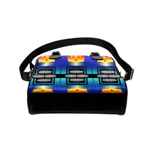 Load image into Gallery viewer, Midnight Sage Revamp Shoulder Handbag (Model 1634) Shoulder Handbags (1634) e-joyer 
