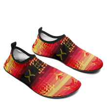 Load image into Gallery viewer, Mini Soleil Fusion Rouge Kid&#39;s Sockamoccs Slip On Shoes Herman 
