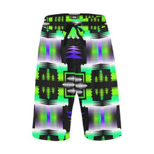 Load image into Gallery viewer, Moon Shadow Green Sage Men&#39;s All Over Print Casual Shorts (Model L23) Men&#39;s Casual Shorts (L23) e-joyer 
