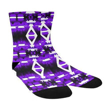 Load image into Gallery viewer, Moon Shadow Winter Camp Crew Socks Crew Socks e-joyer 
