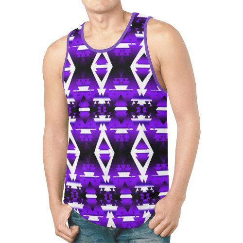 Moon Shadow Winter Camp New All Over Print Tank Top for Men (Model T46) New All Over Print Tank Top for Men (T46) e-joyer 
