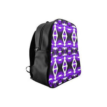 Load image into Gallery viewer, Moon Shadow Winter Camp School Backpack (Model 1601)(Small) School Backpacks/Small (1601) e-joyer 
