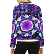 Load image into Gallery viewer, Morning Starfire All Over Print Bomber Jacket for Women (Model H21) All Over Print Bomber Jacket for Women (H21) e-joyer 
