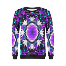 Load image into Gallery viewer, Morning Starfire All Over Print Crewneck Sweatshirt for Women (Model H18) Crewneck Sweatshirt for Women (H18) e-joyer 
