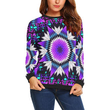 Load image into Gallery viewer, Morning Starfire All Over Print Crewneck Sweatshirt for Women (Model H18) Crewneck Sweatshirt for Women (H18) e-joyer 
