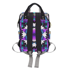 Load image into Gallery viewer, Morning Starfire Multi-Function Diaper Backpack (Model 1688) Diaper Backpack (1688) e-joyer 
