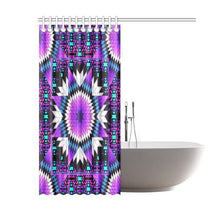 Load image into Gallery viewer, Morning Starfire Shower Curtain 60&quot;x72&quot; Shower Curtain 60&quot;x72&quot; e-joyer 
