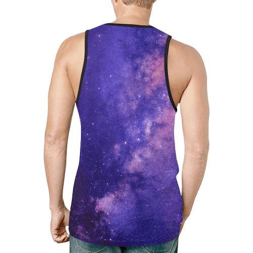 Native Man Blue New All Over Print Tank Top for Men (Model T46) New All Over Print Tank Top for Men (T46) e-joyer 