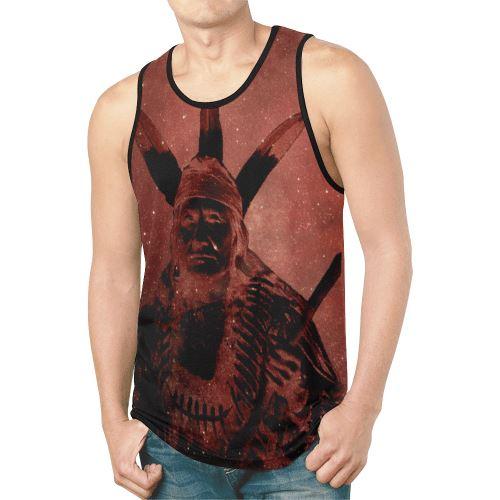 Native Man Sierra New All Over Print Tank Top for Men (Model T46) New All Over Print Tank Top for Men (T46) e-joyer 