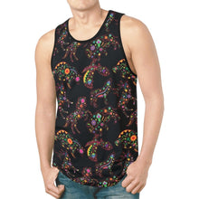 Load image into Gallery viewer, Neon Floral Animals New All Over Print Tank Top for Men (Model T46) New All Over Print Tank Top for Men (T46) e-joyer 
