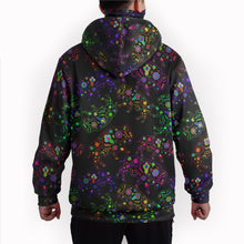 Load image into Gallery viewer, Neon Floral Buffalos Hoodie with Face Cover 49 Dzine 
