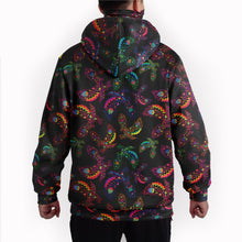 Load image into Gallery viewer, Neon Floral Eagles Hoodie with Face Cover 49 Dzine 
