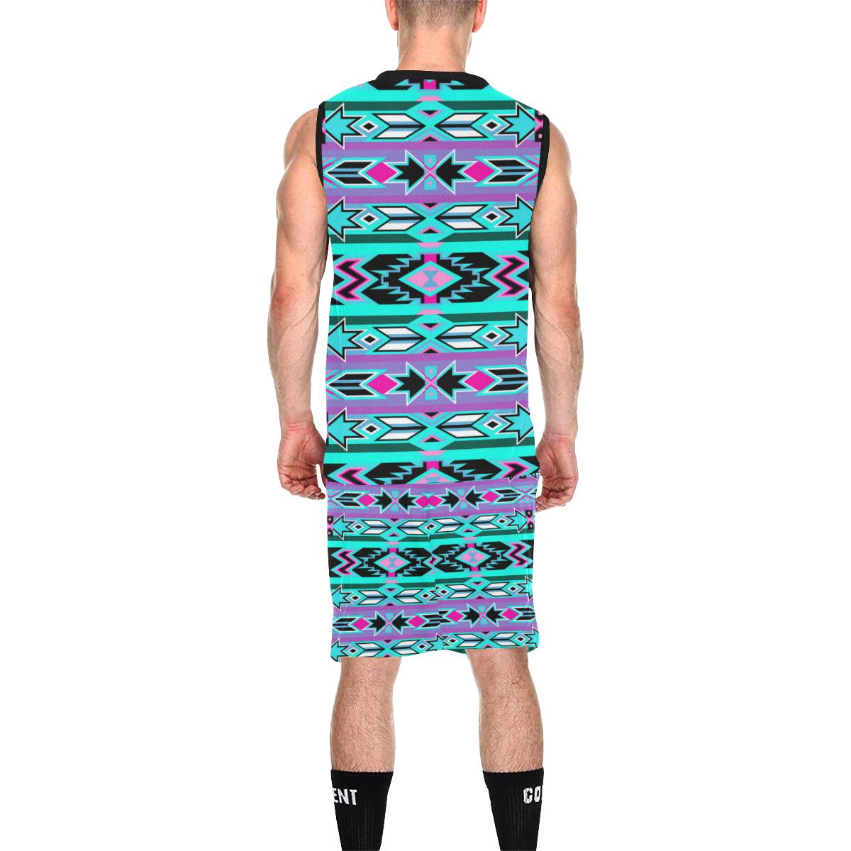 Northeast Journey All Over Print Basketball Uniform Basketball Uniform e-joyer 