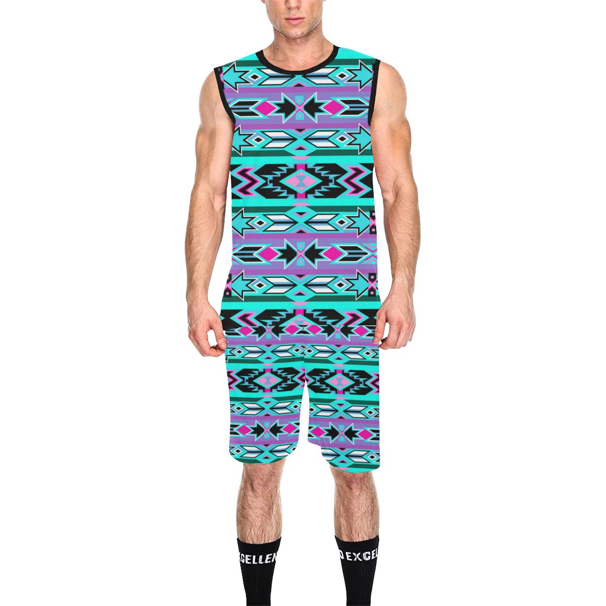Northeast Journey All Over Print Basketball Uniform Basketball Uniform e-joyer 