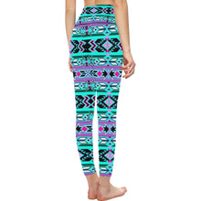 Load image into Gallery viewer, Northeast Journey All Over Print High-Waisted Leggings (Model L36) High-Waisted Leggings (L36) e-joyer 
