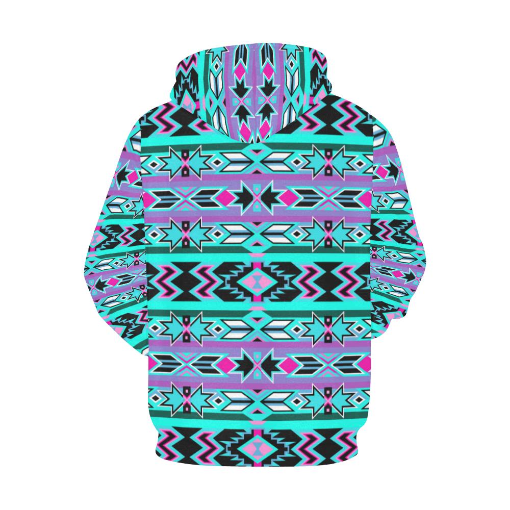 Northeast Journey All Over Print Hoodie for Women (USA Size) (Model H13) All Over Print Hoodie for Women (H13) e-joyer 