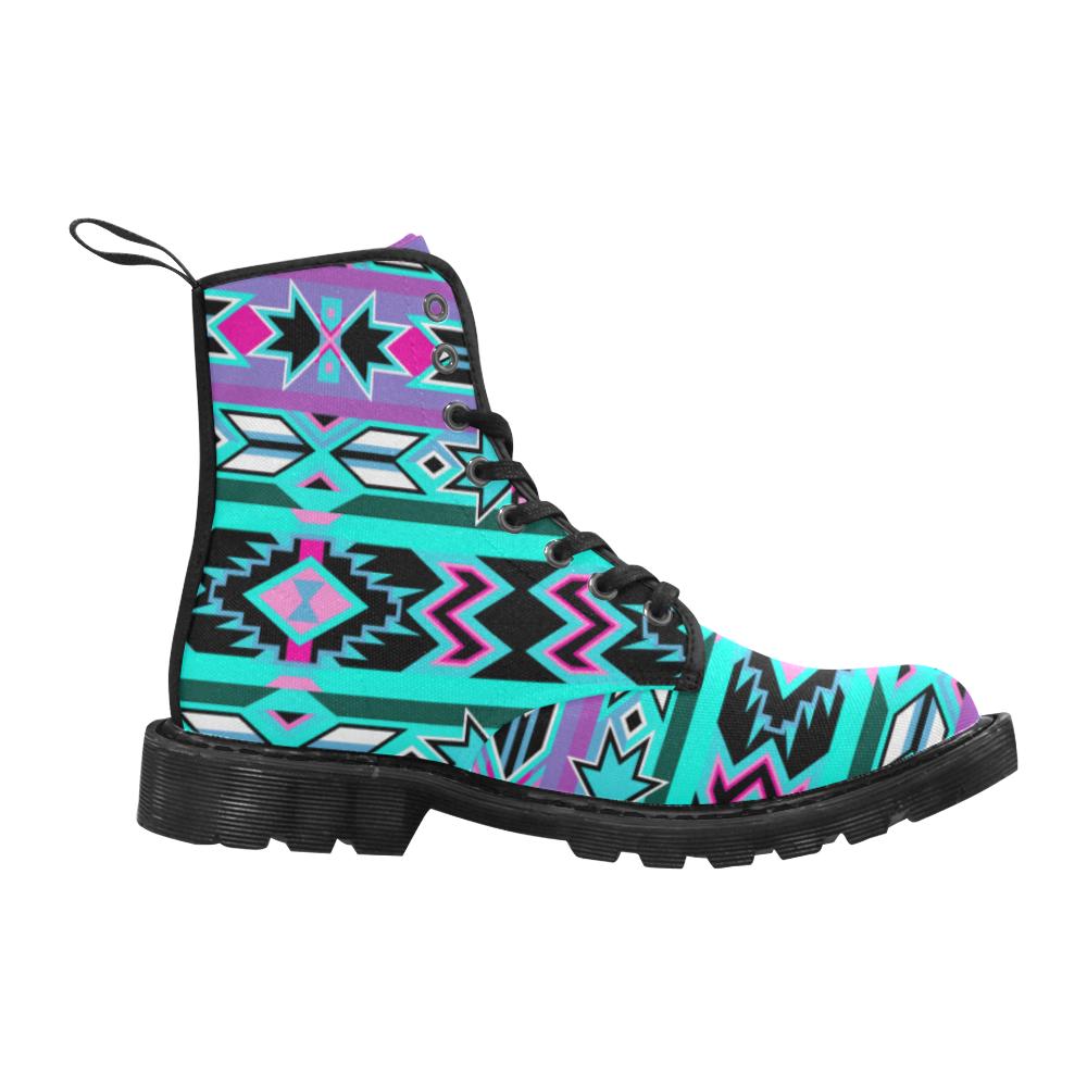 Northeast Journey Boots for Men (Black) (Model 1203H) Martin Boots for Men (Black) (1203H) e-joyer 