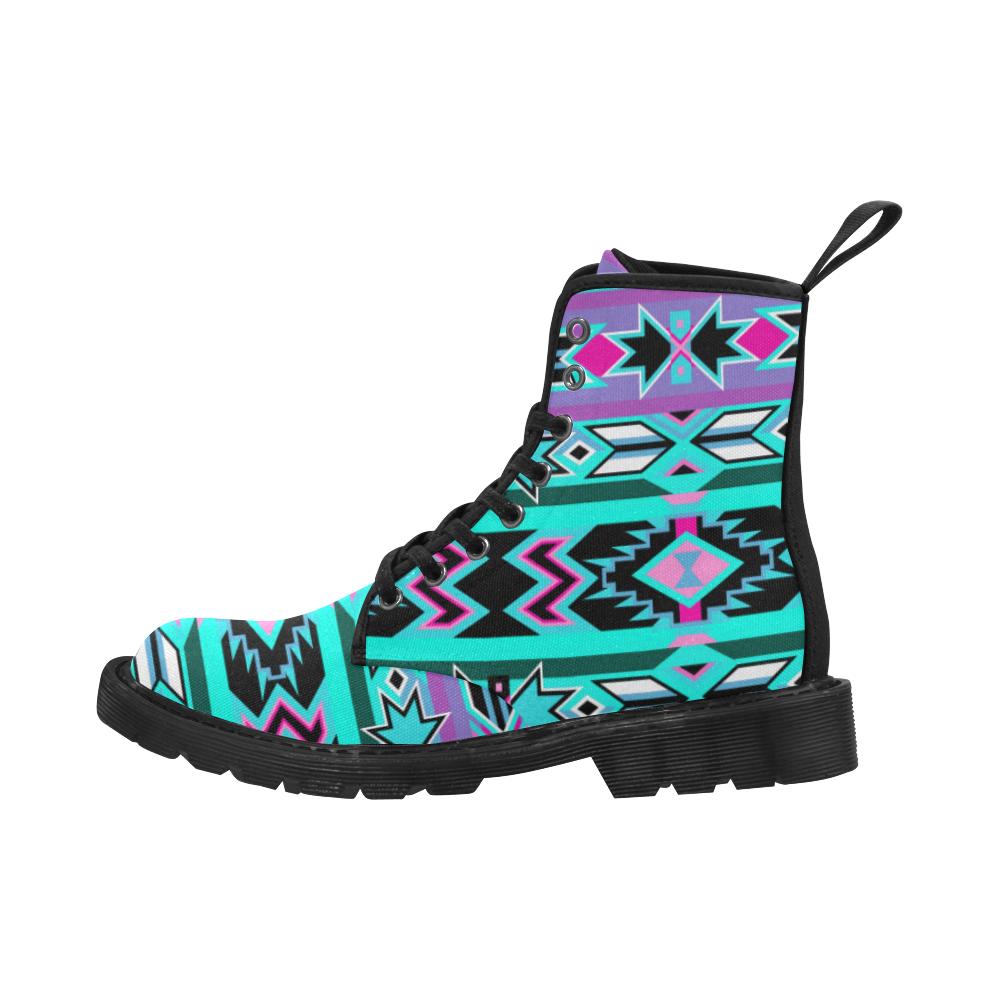 Northeast Journey Boots for Men (Black) (Model 1203H) Martin Boots for Men (Black) (1203H) e-joyer 