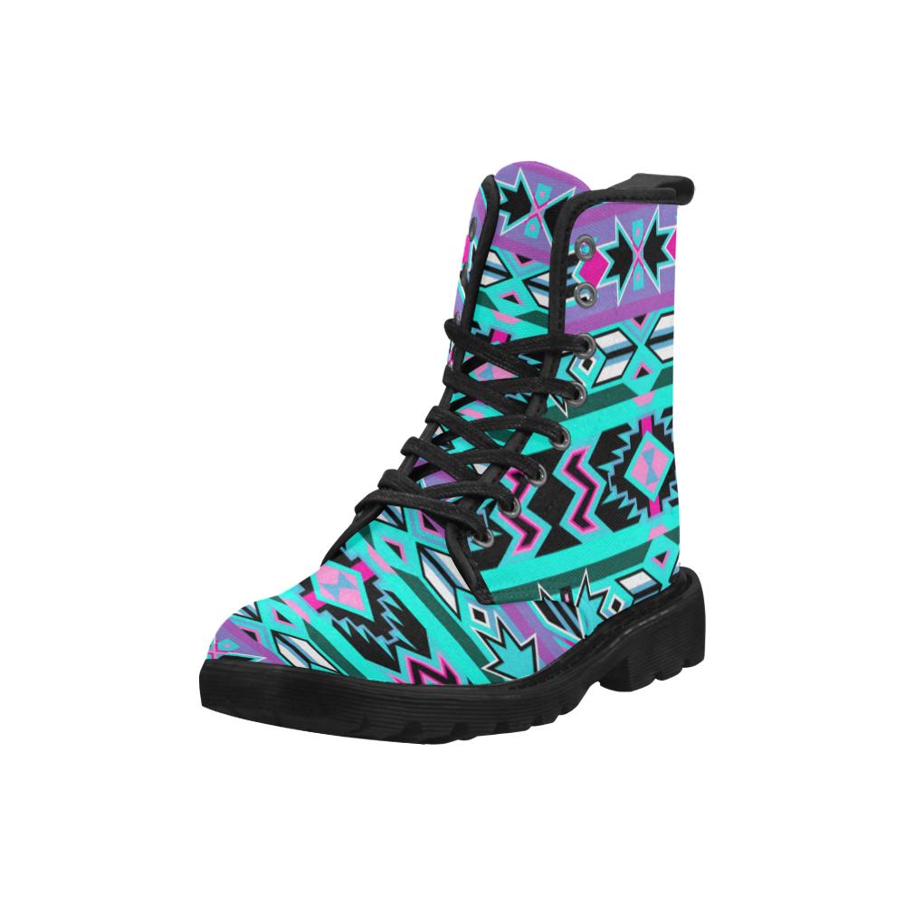 Northeast Journey Boots for Men (Black) (Model 1203H) Martin Boots for Men (Black) (1203H) e-joyer 