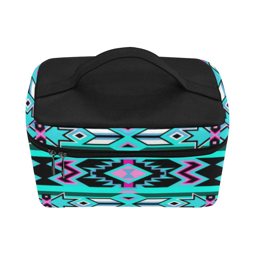 Northeast Journey Cosmetic Bag/Large (Model 1658) Cosmetic Bag e-joyer 